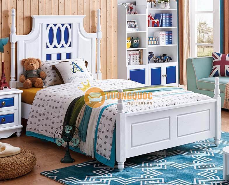 Giường ngủ cho bé trai nhập khẩu JY612G-1